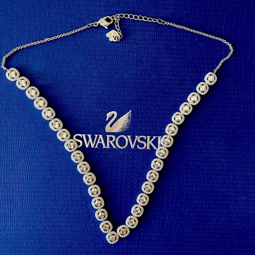Swarovski Angelic Square Necklace